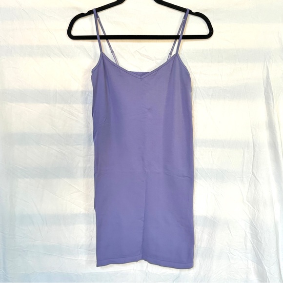Free People Intimately Seamless Mini Slip Dress in Purple/Lavender - M/L - Picture 2 of 14